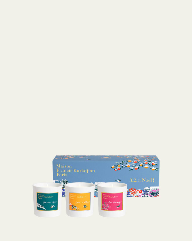 Trio Candle Set, 3 x 95 g